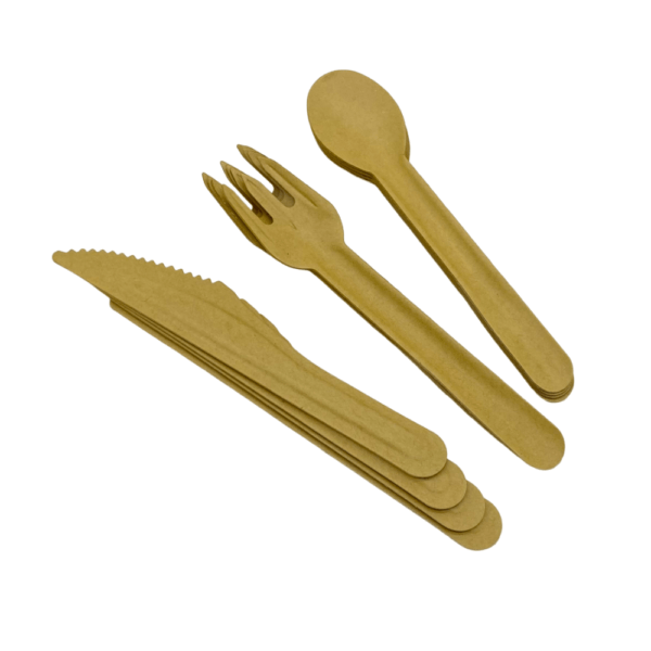 disposable bamboo cutlery set