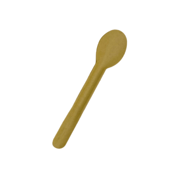disposable bamboo-fiber spoon