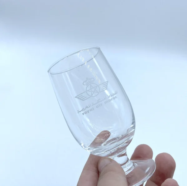 business class wine glassware