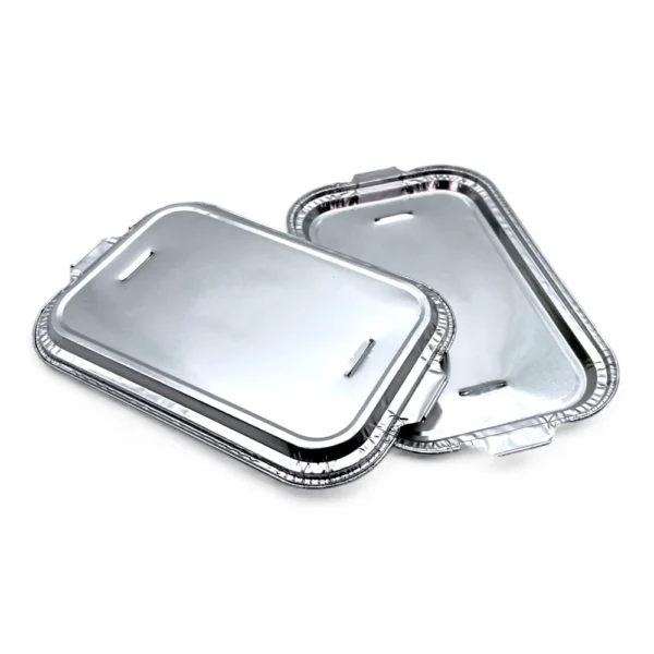 in-flight aluminum lid for casseroles