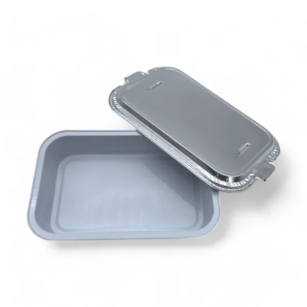 In-flight Aluminum Casseroles with White Coating