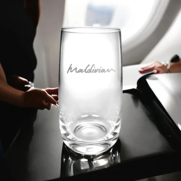 in-flight juice glass supplier