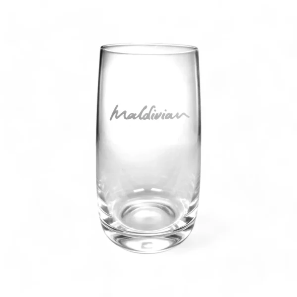 airline juice glassware for business class