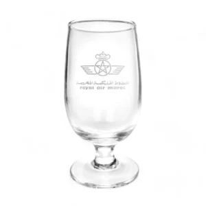 airline wine glassware for business class